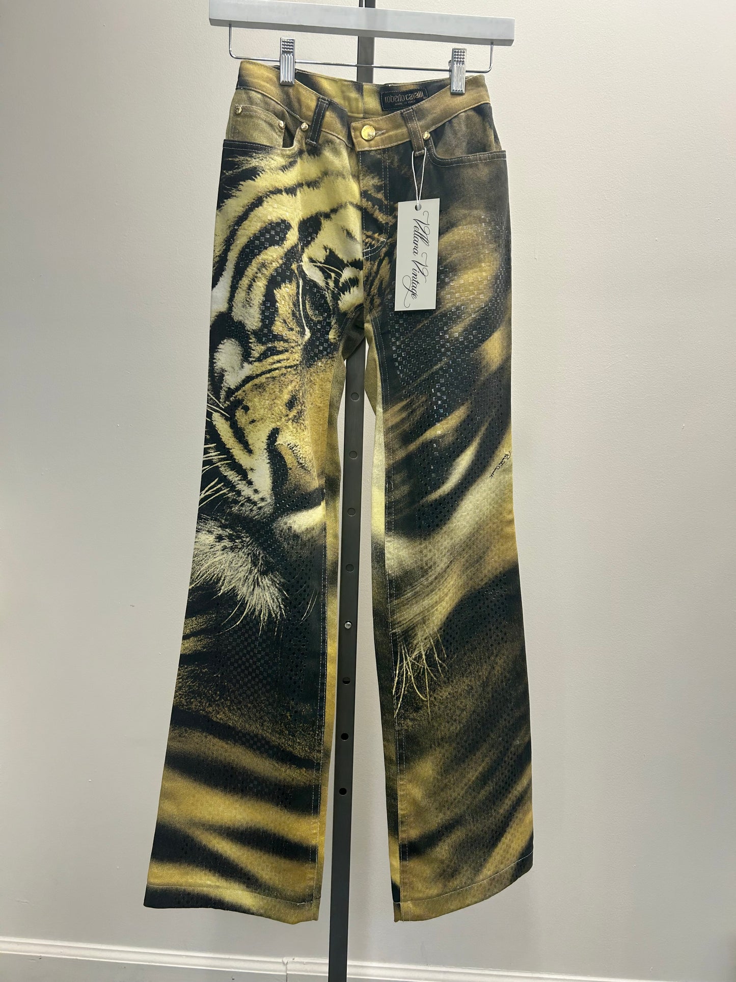 Roberto Cavalli Tiger Jeans F/W 2000
