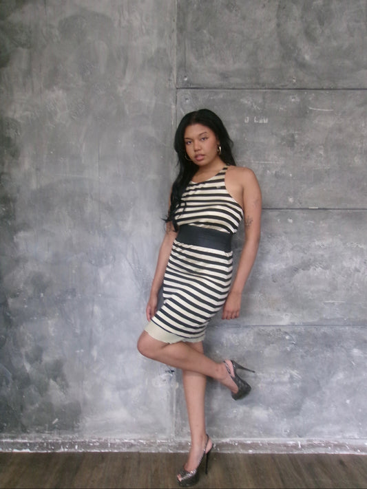Striped Miss Sixty Dress