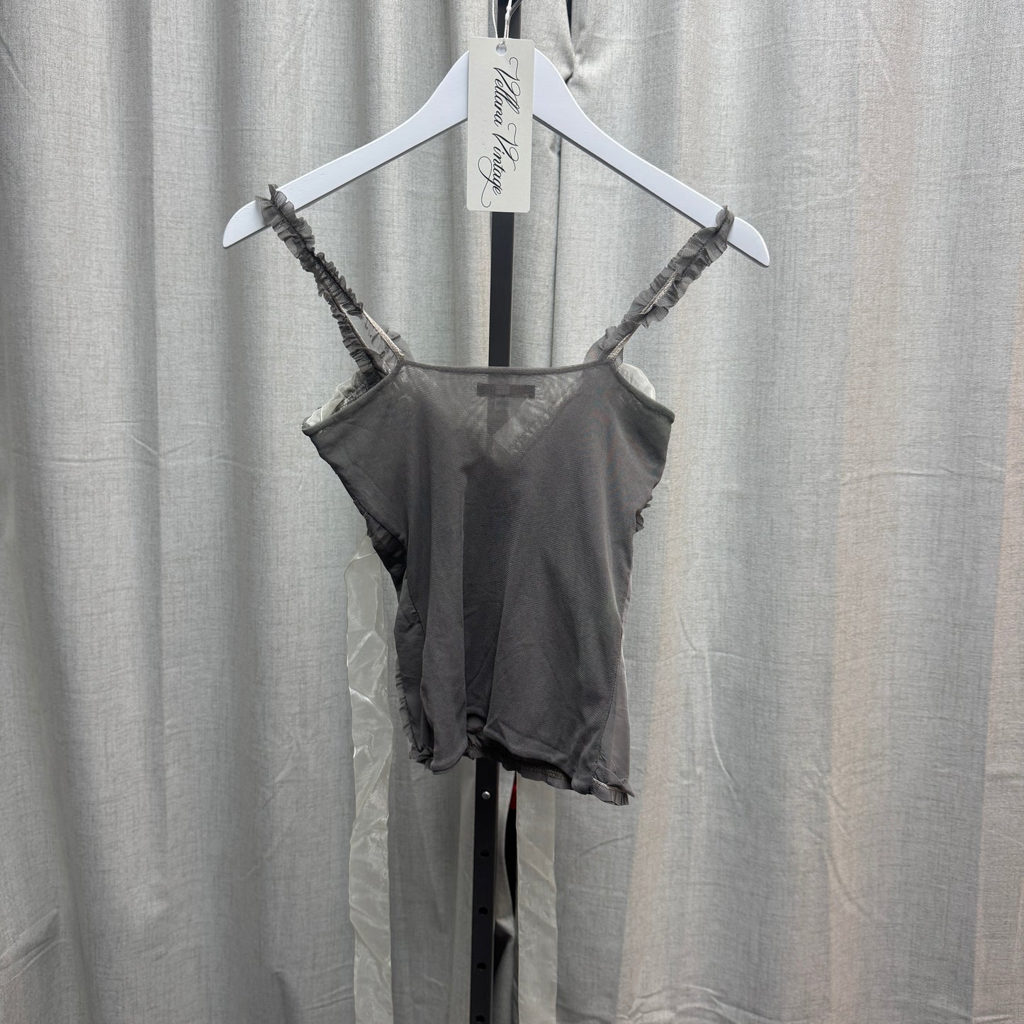 Grey Rosette Tank top