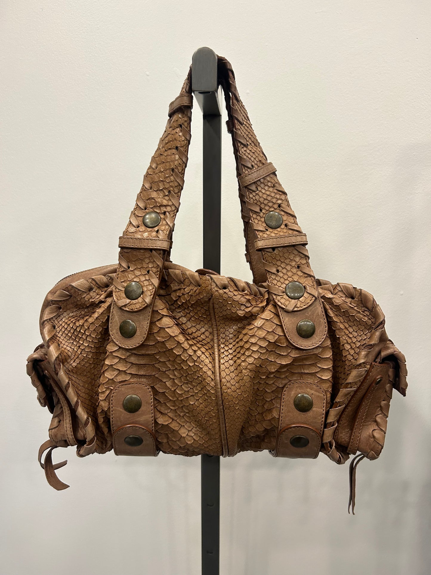 Chloe Silverado Snakeskin Bag
