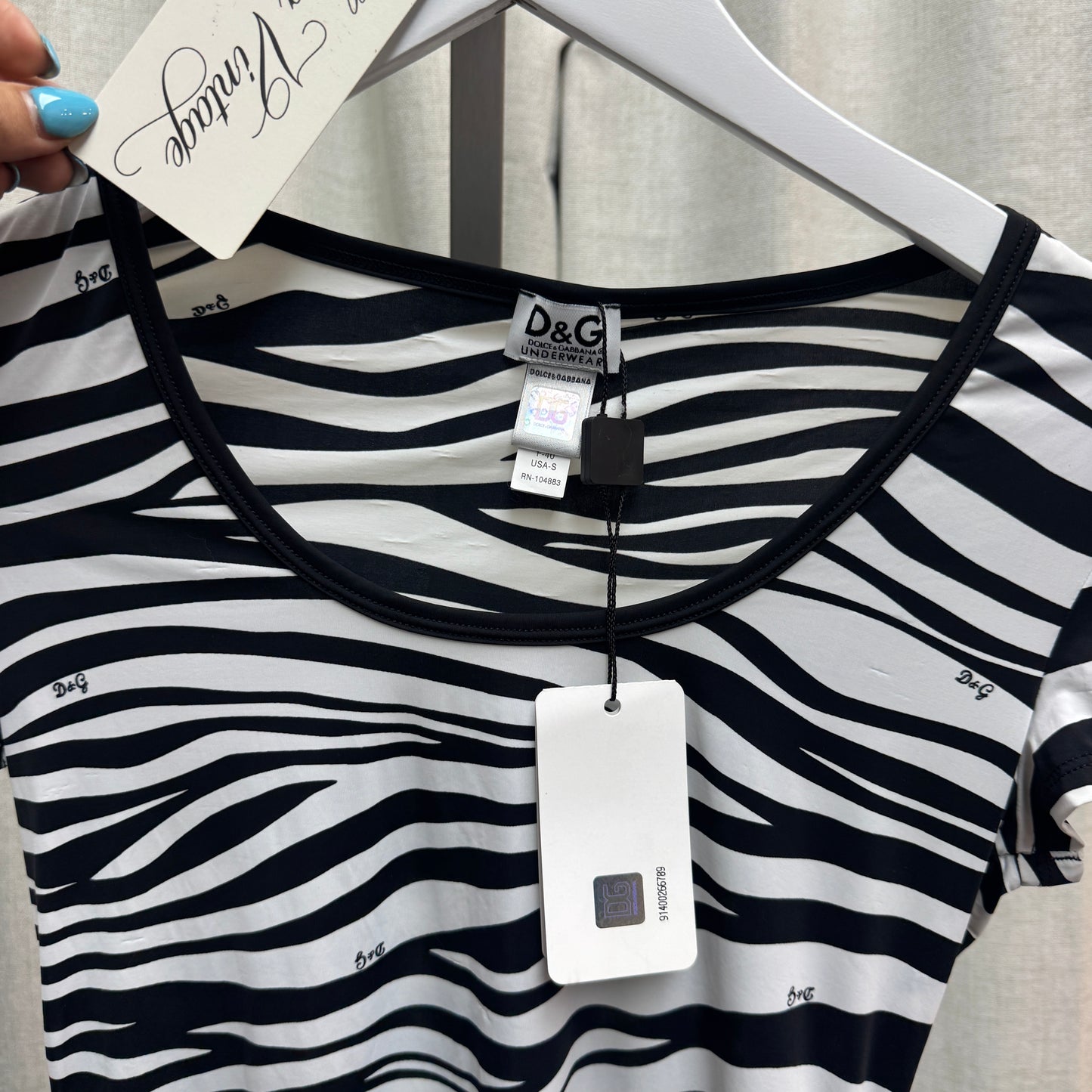 D&G Zebra Tshirt