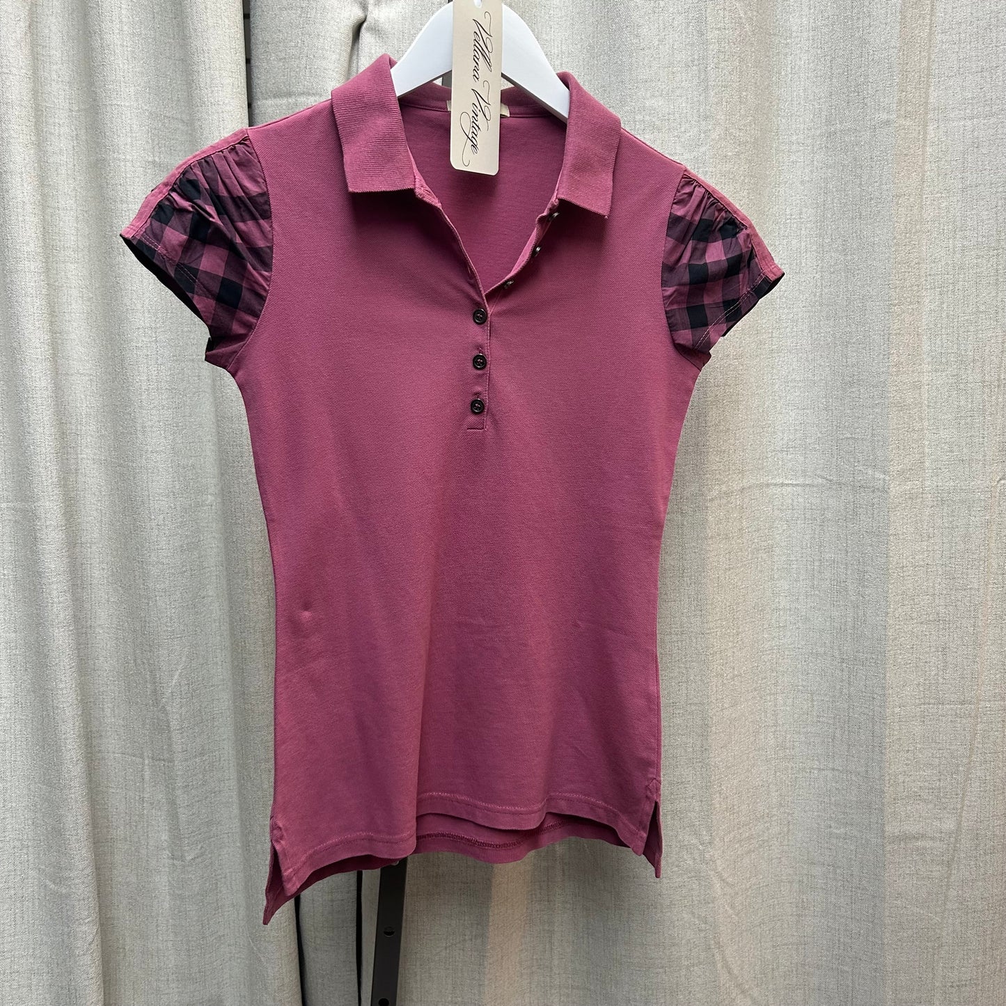 Burberry Fitted Polo Shirt