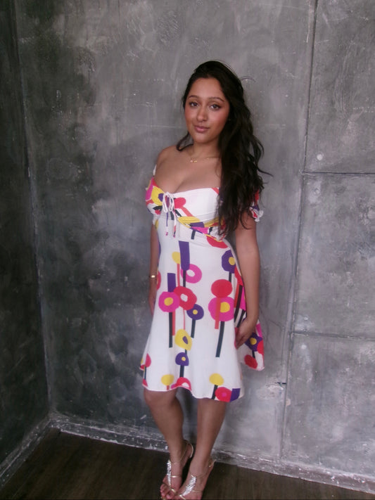 Cavalli Off the Shoulder Dress