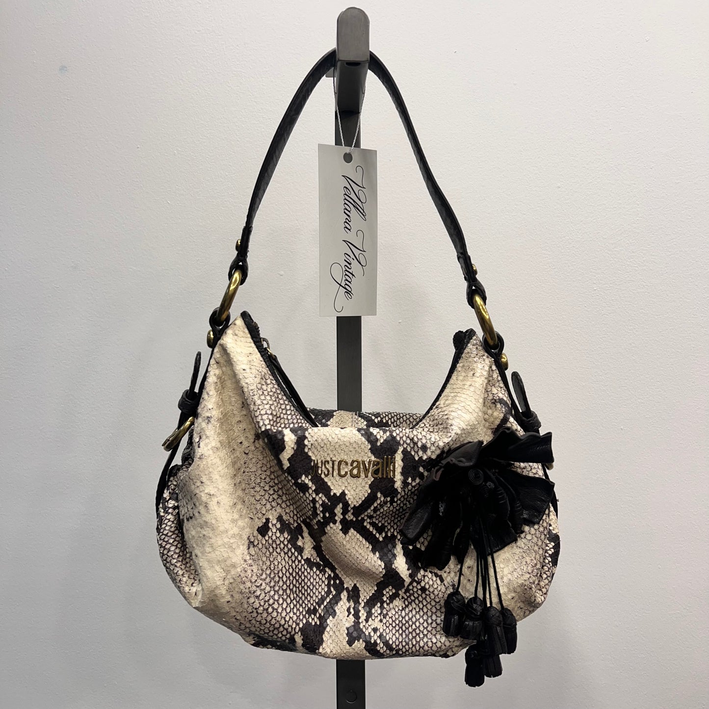 Cavalli Snakeskin Purse