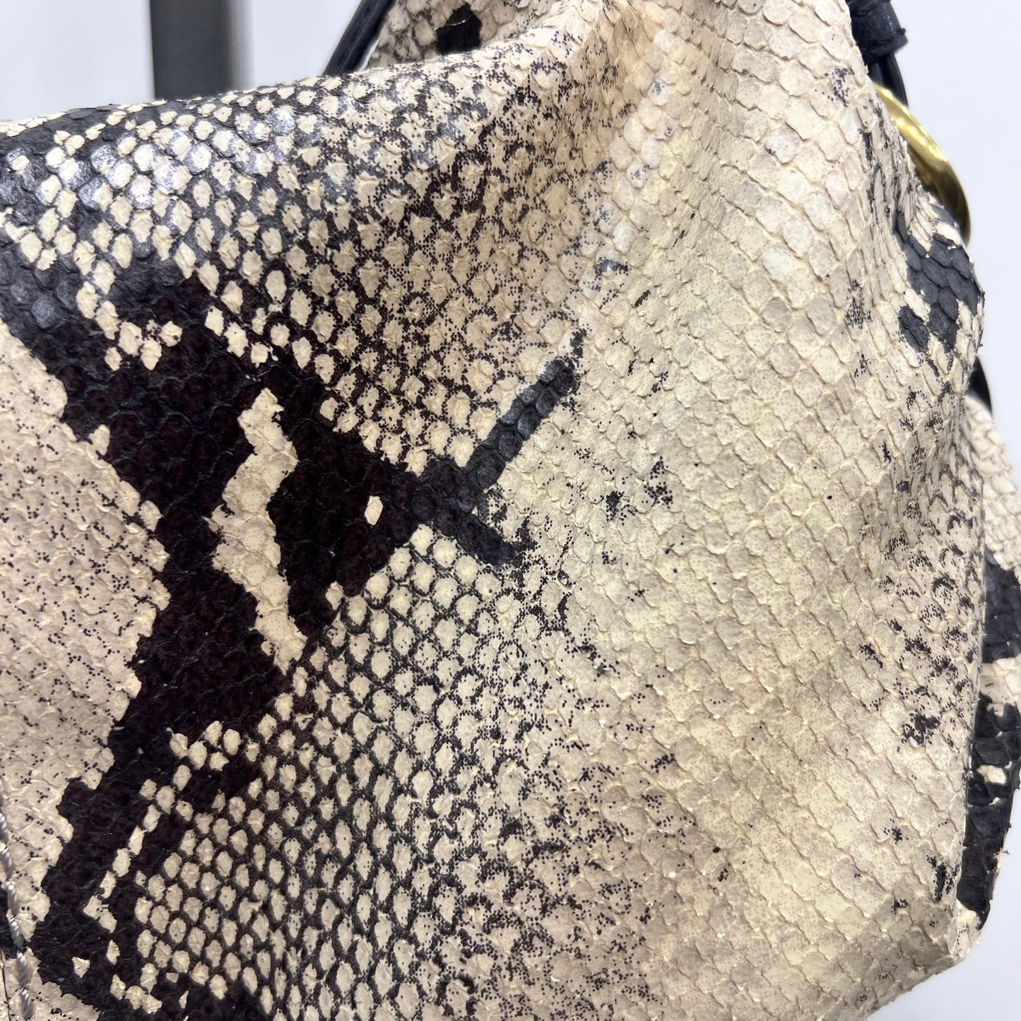 Cavalli Snakeskin Purse