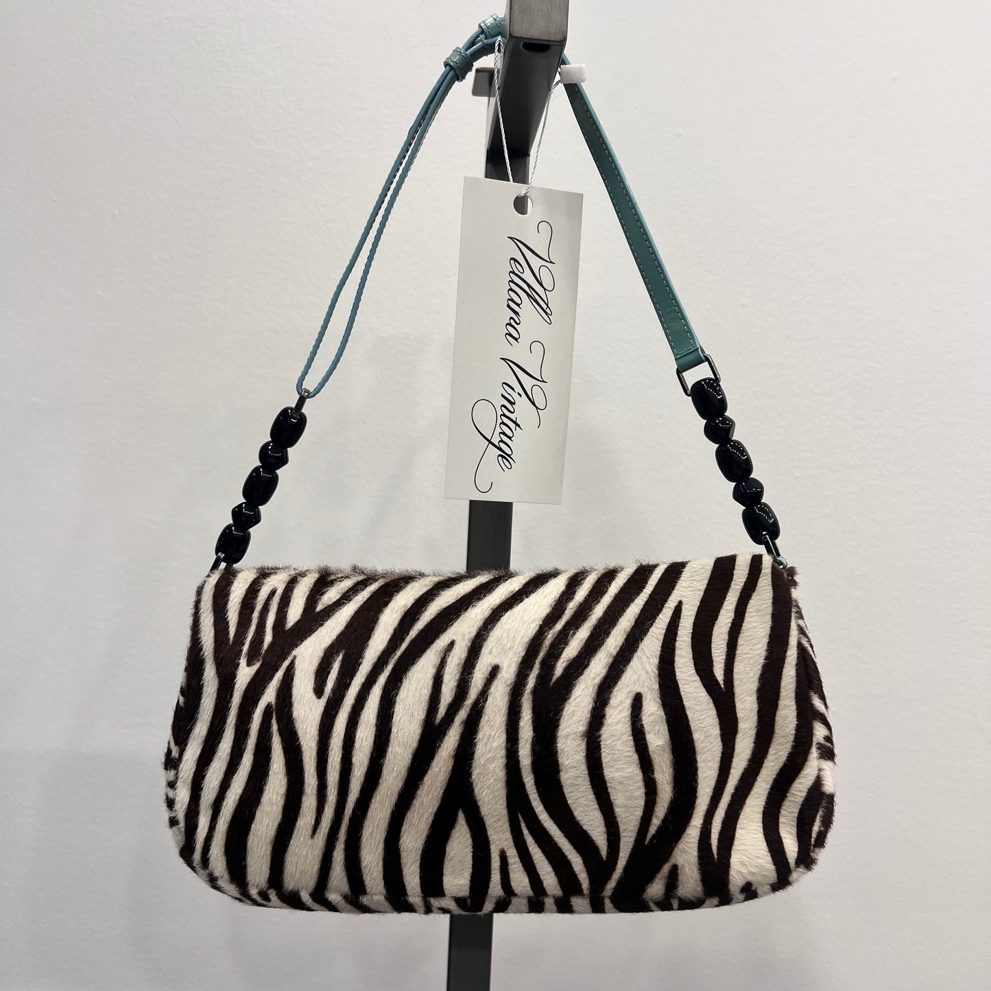 Dior Zebra Ponyhair Malice Bag