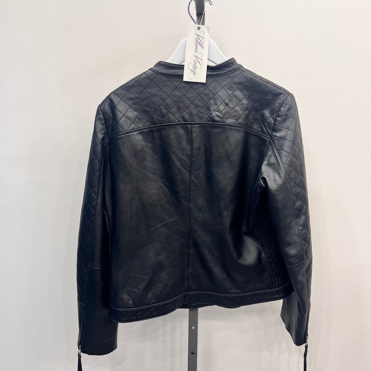 100% Genuine Quilted Leather Jacket