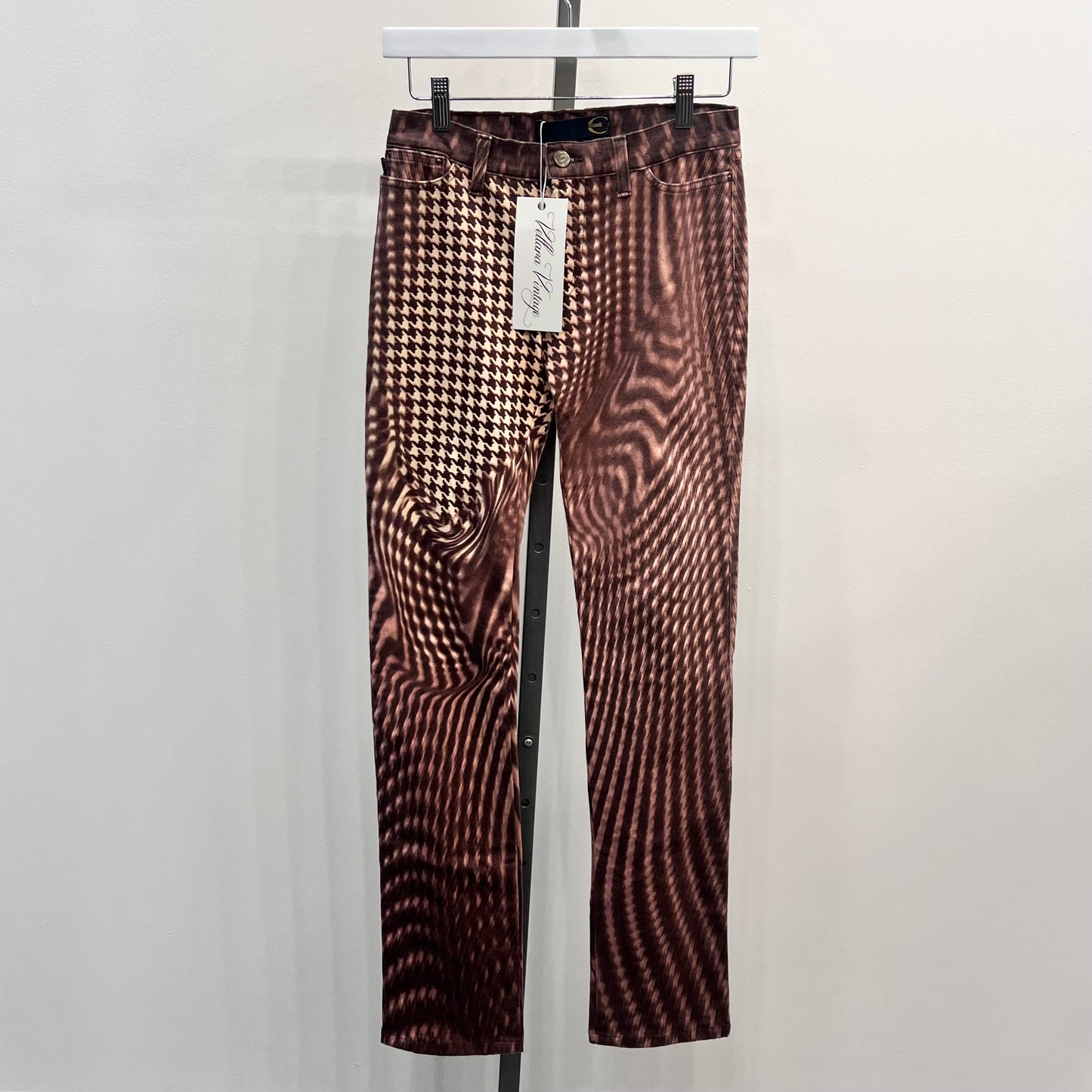 Cavalli Houndstooth Jeans