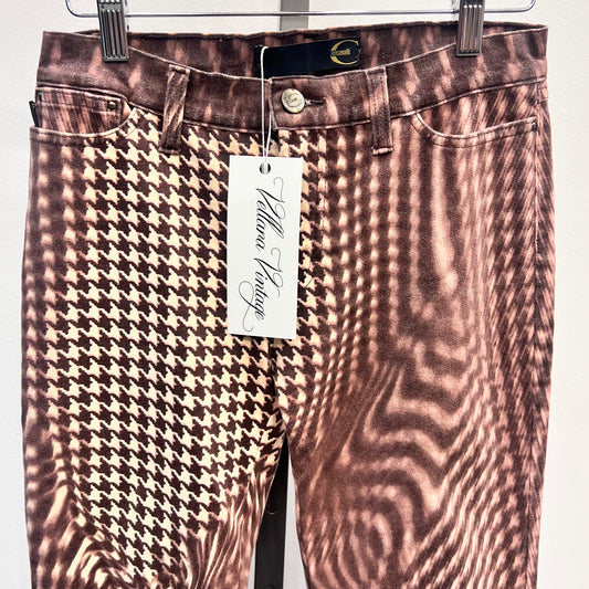 Cavalli Houndstooth Jeans
