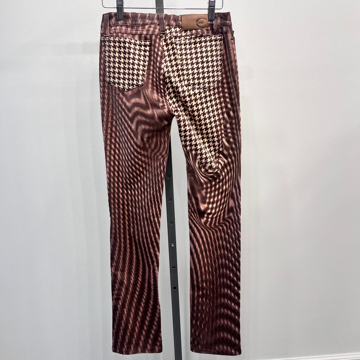 Cavalli Houndstooth Jeans