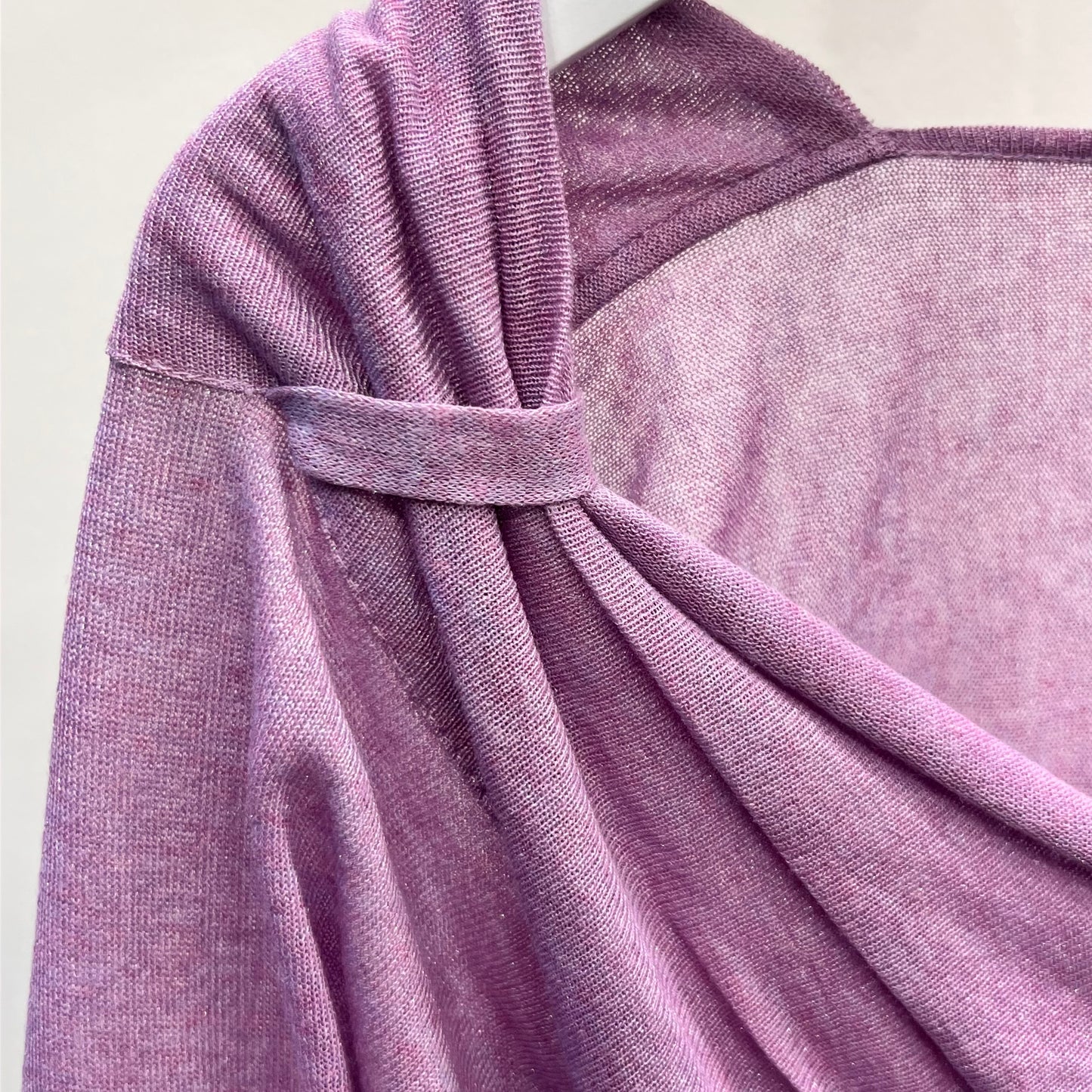 Purple Cavalli Knit 3/4 Sleeve Top