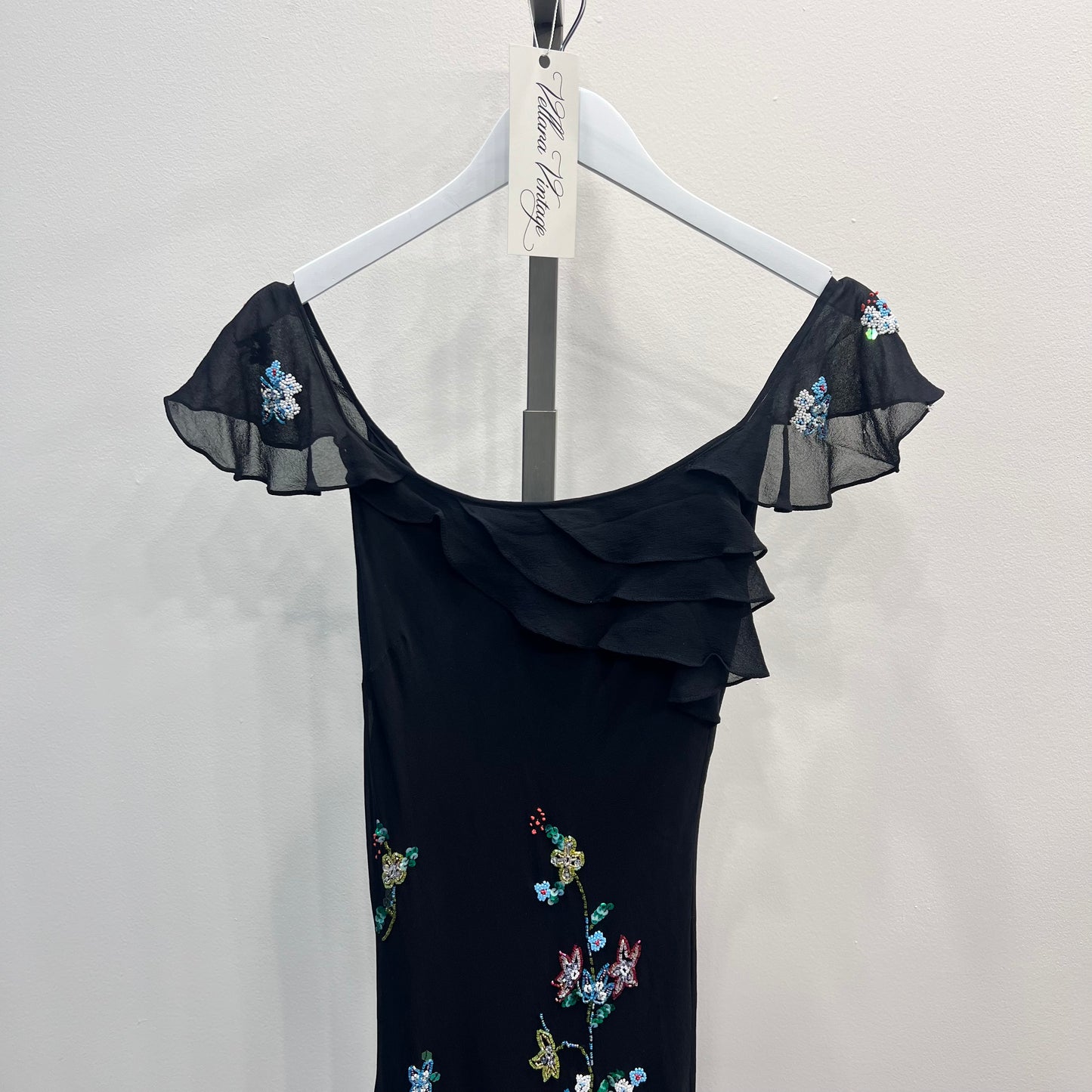 Sue Wong Beaded Maxi Dress