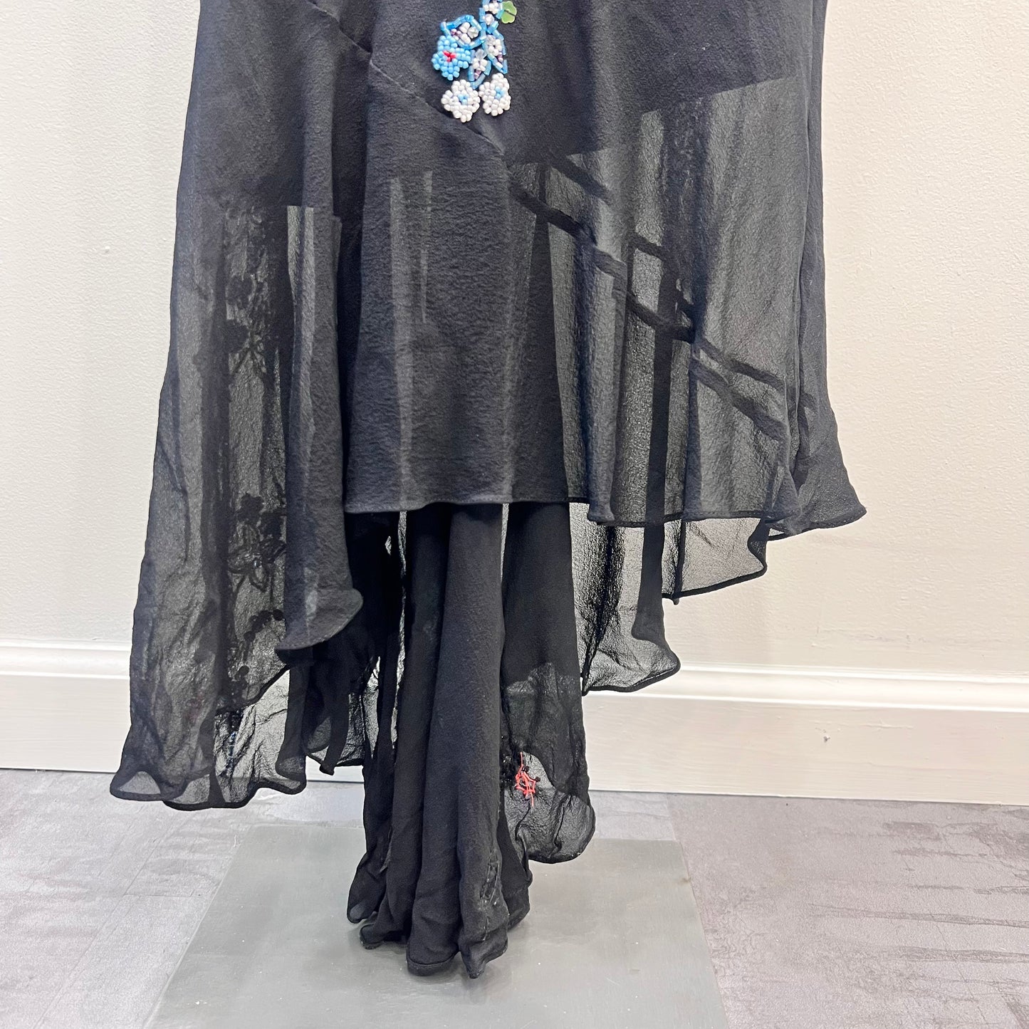 Sue Wong Beaded Maxi Dress