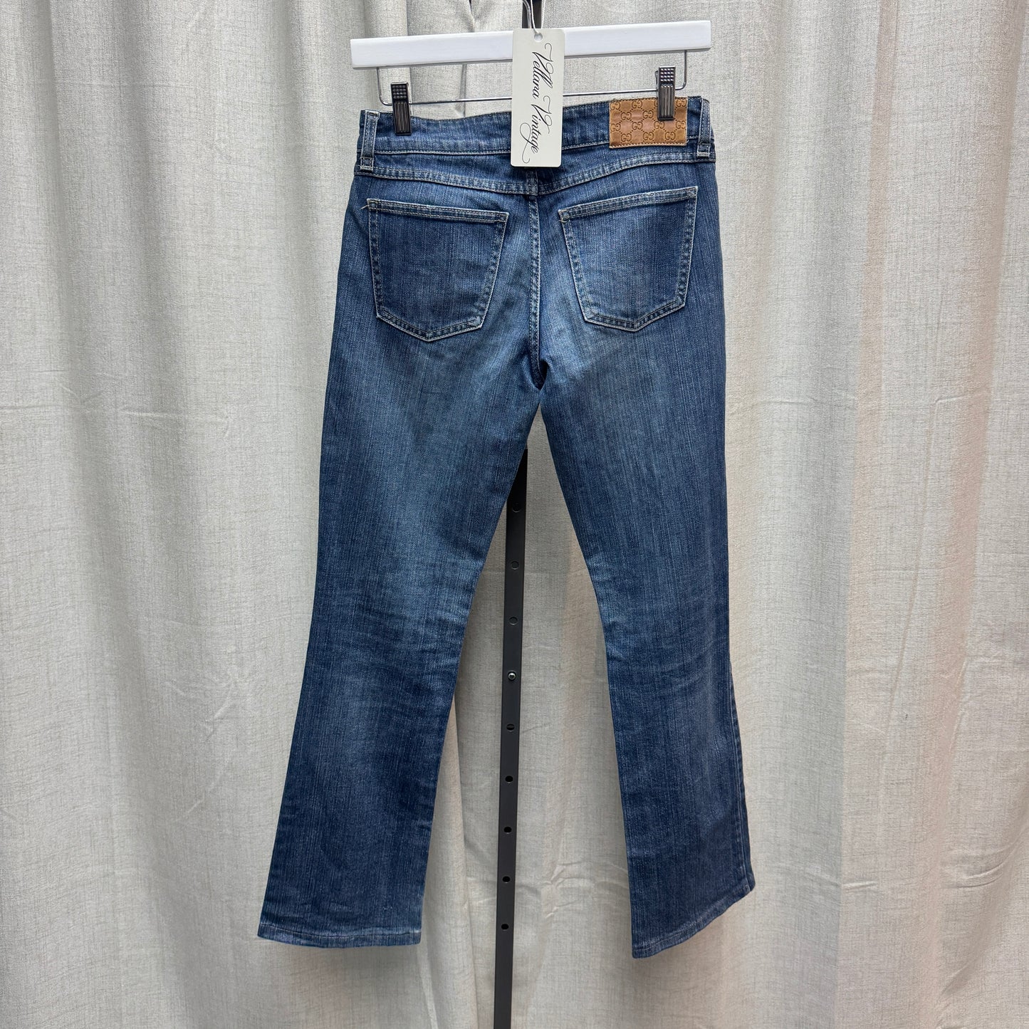 Gucci Charm Slim Bootcut Jeans