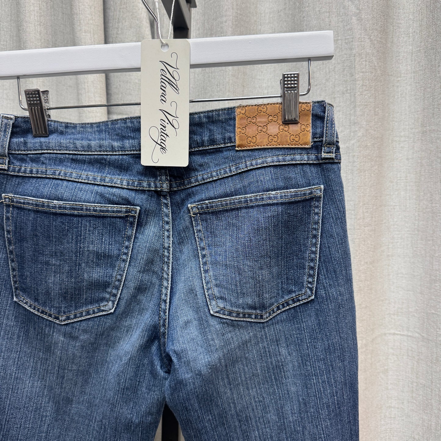 Gucci Charm Slim Bootcut Jeans