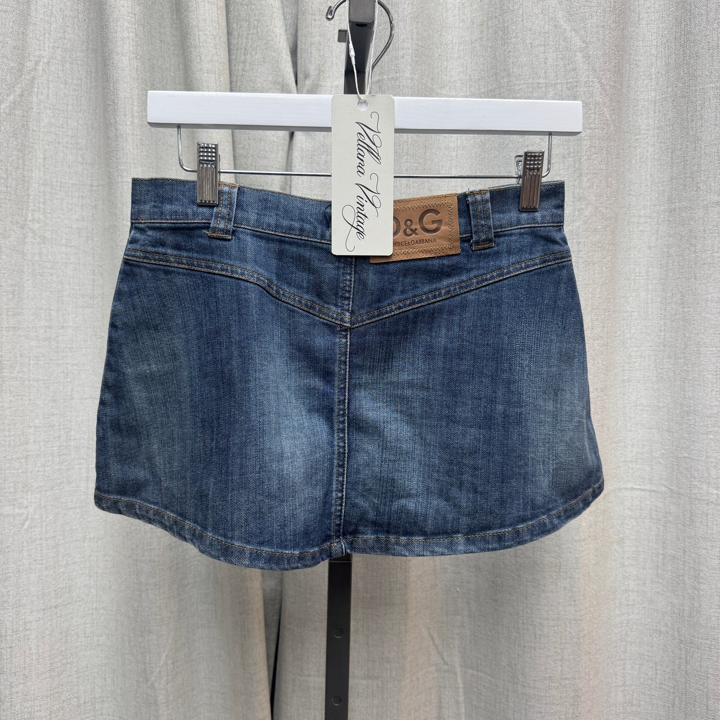 D&G Denim Pocket Mini Skirt