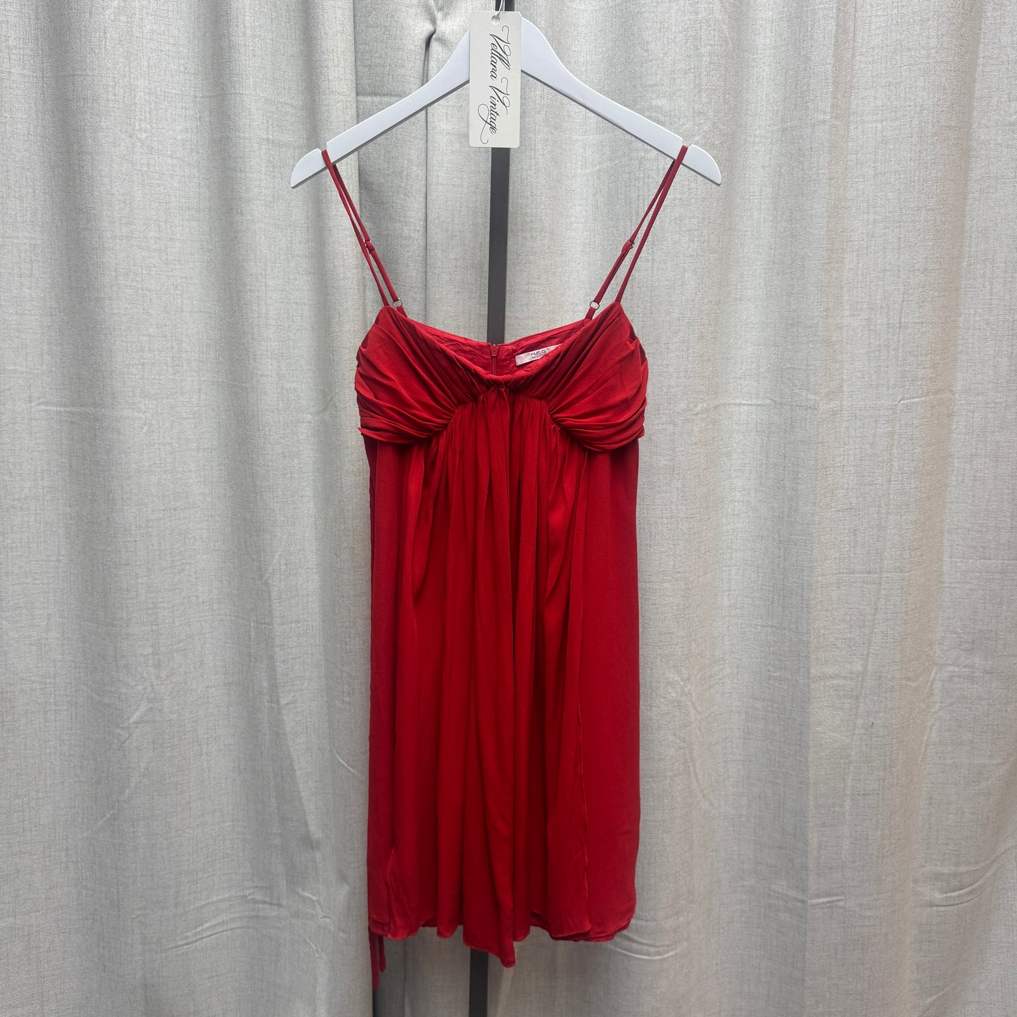 RED Valentino Silk Babydoll Mini Dress