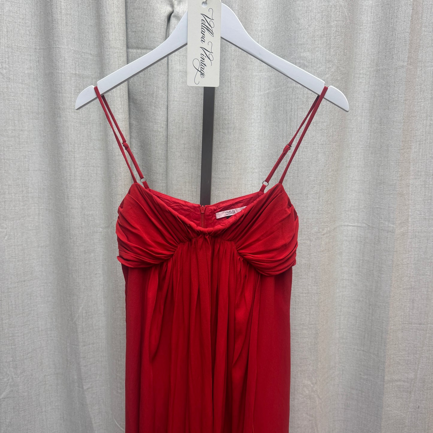 RED Valentino Silk Babydoll Mini Dress
