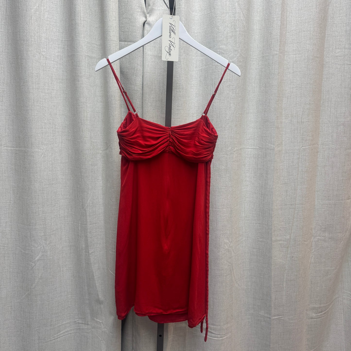 RED Valentino Silk Babydoll Mini Dress