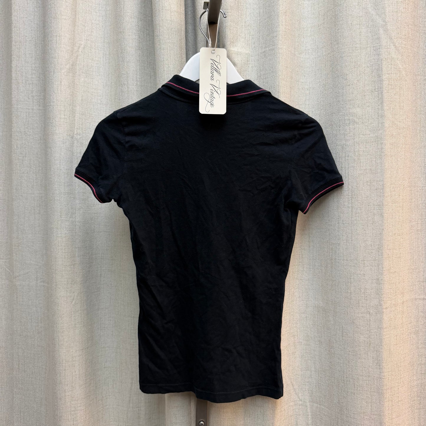D&G Navy Blue & Pink Polo Top