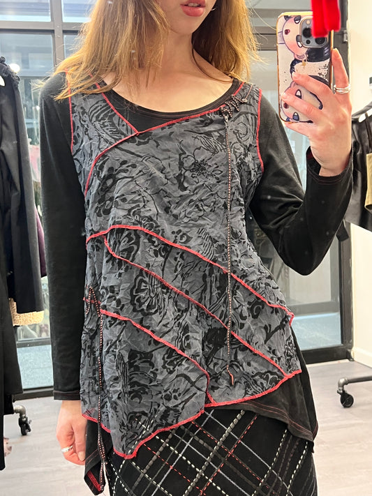 Cop Copine Layered Long Sleeve