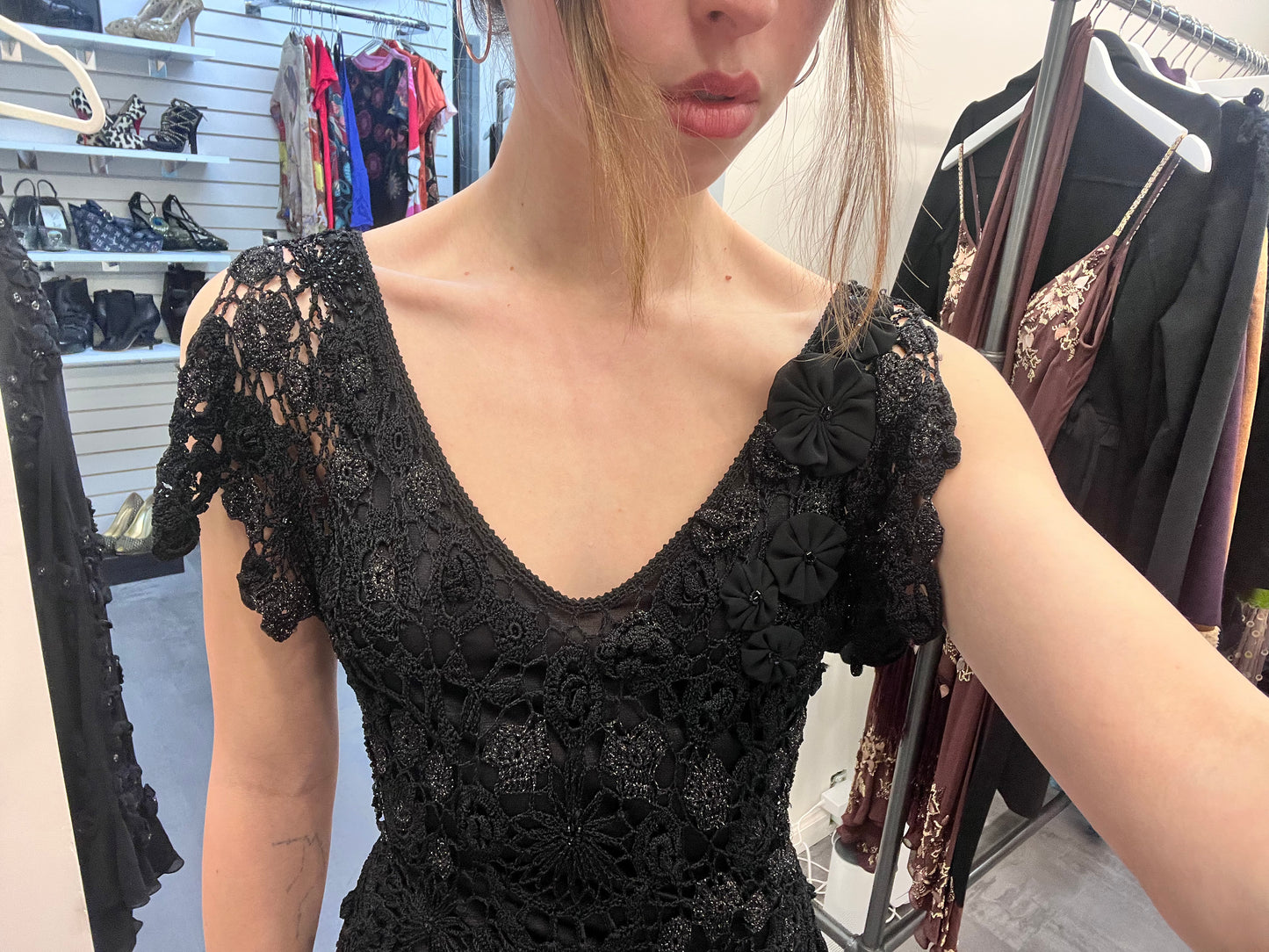 Crochet Maxi Dress