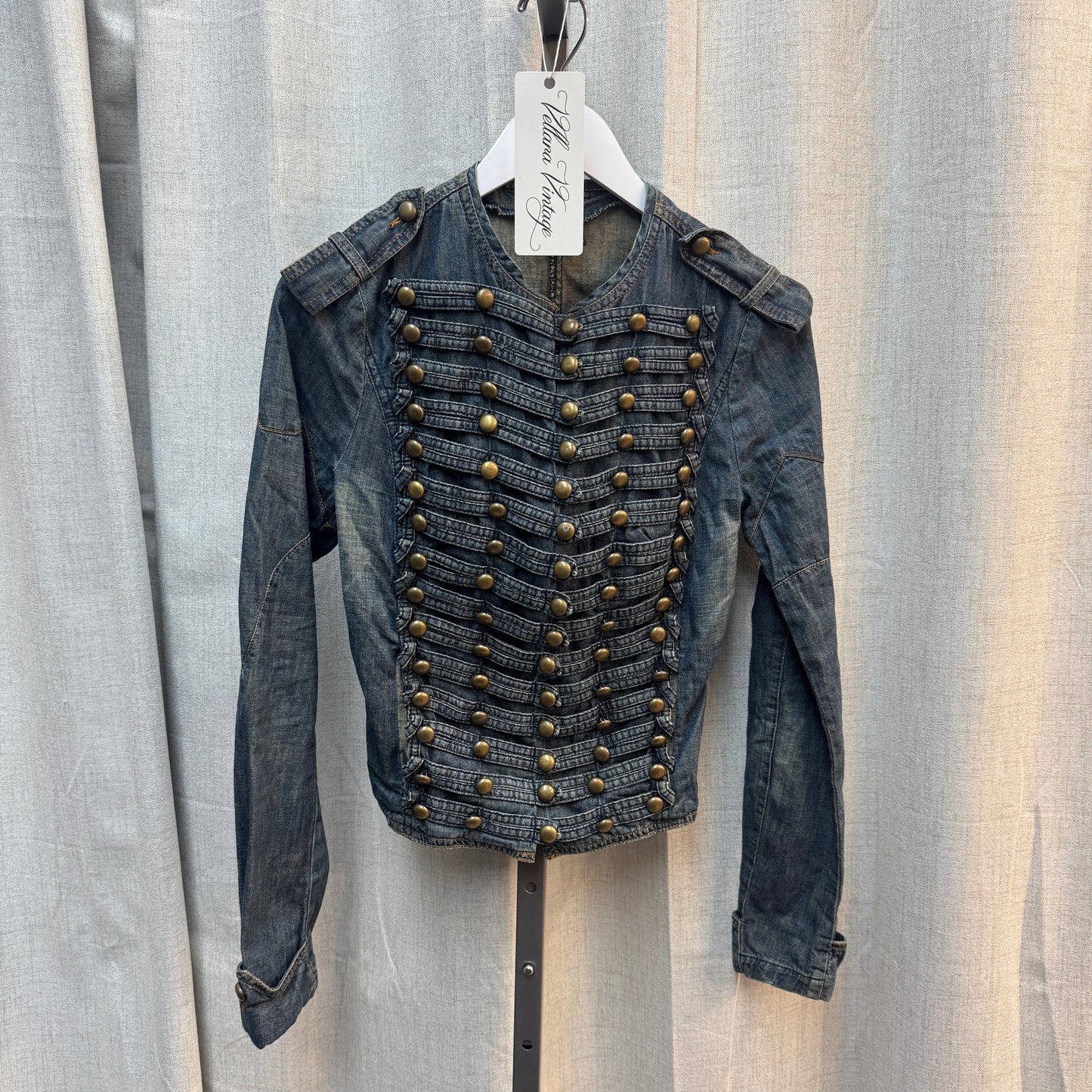 Plein Sud Denim Military Jacket