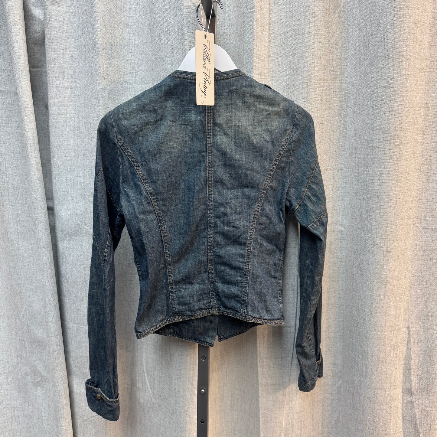 Plein Sud Denim Military Jacket
