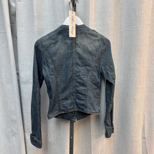 Plein Sud Denim Military Jacket