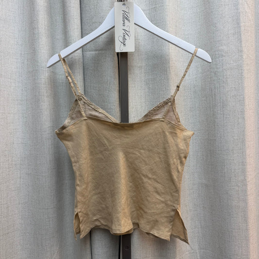 Tan Linen Cami
