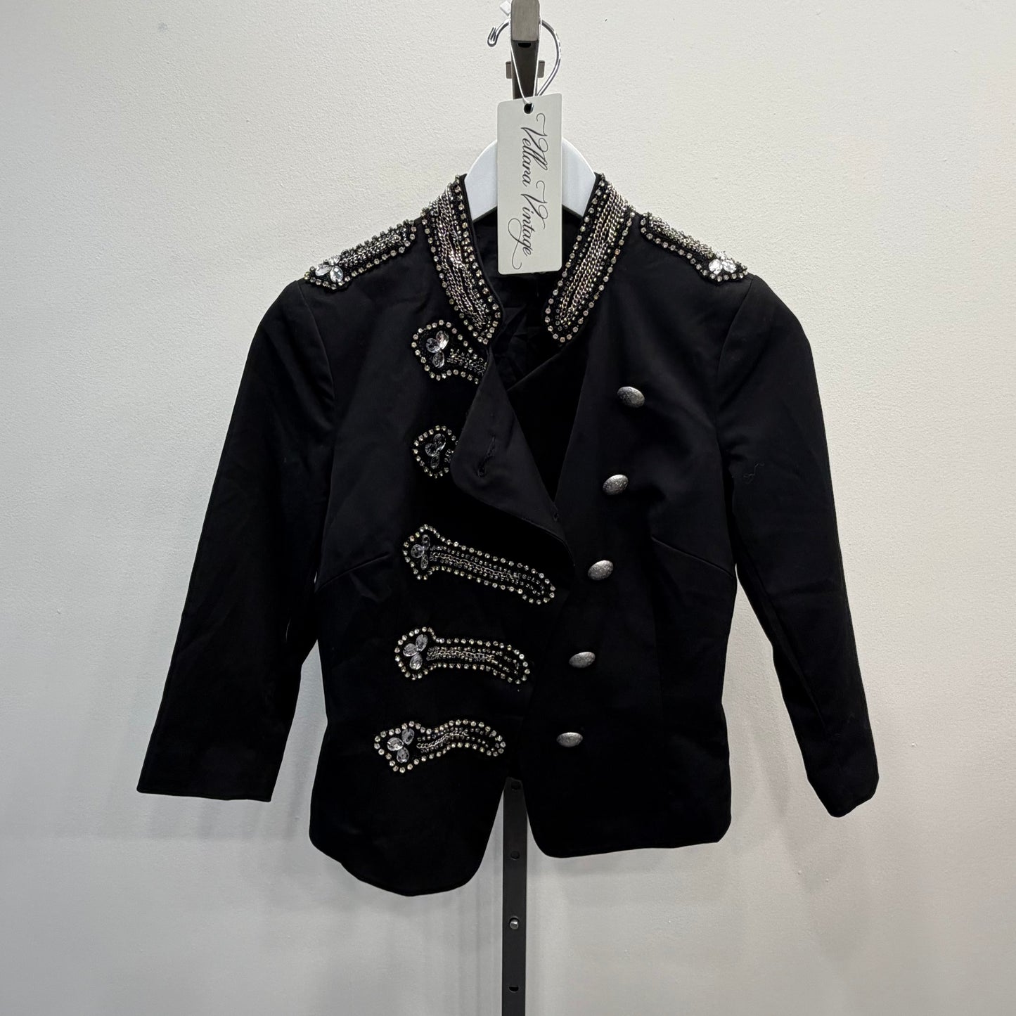Bebe Bedazzled Napoleon Style Jacket