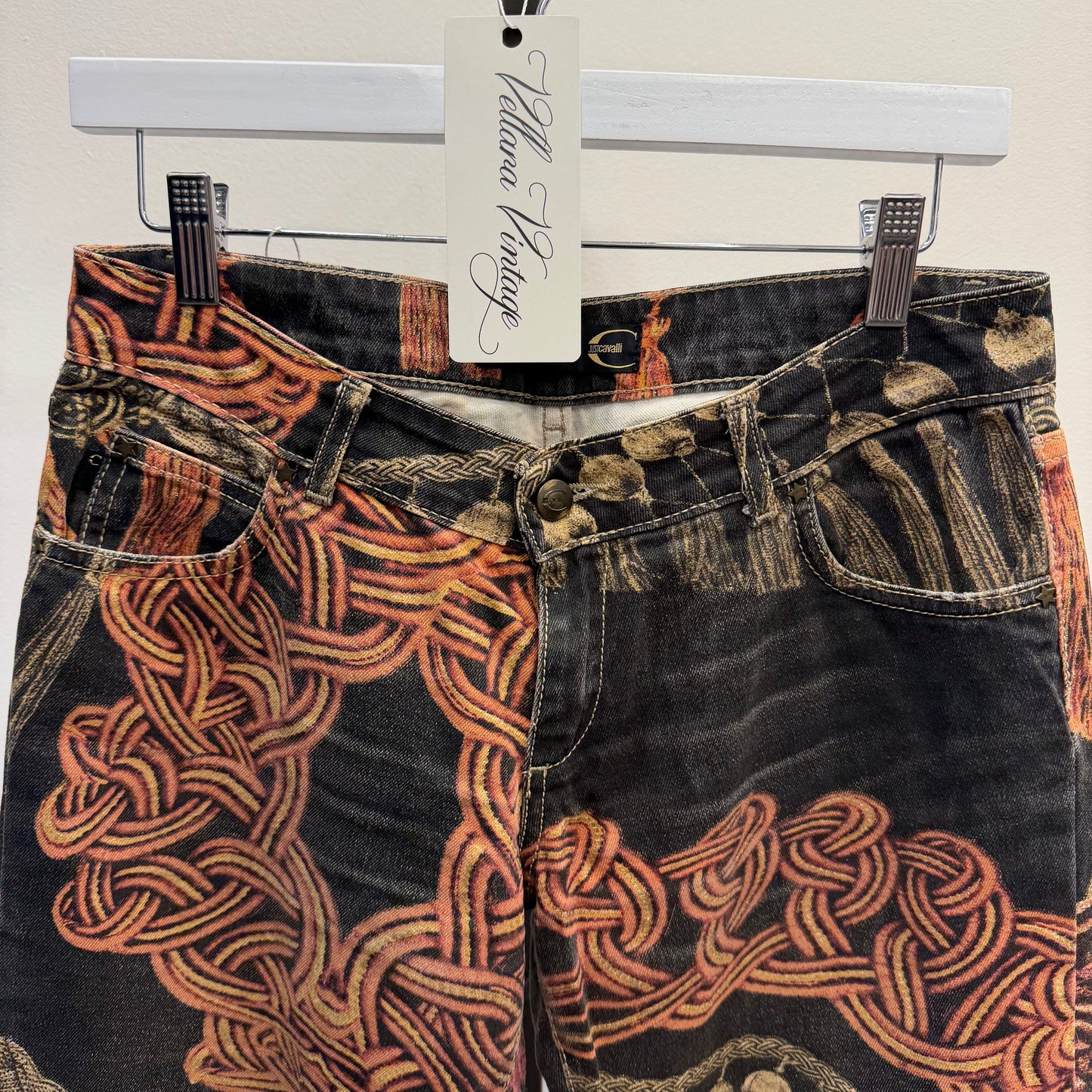 Just Cavalli Ornamental Jeans