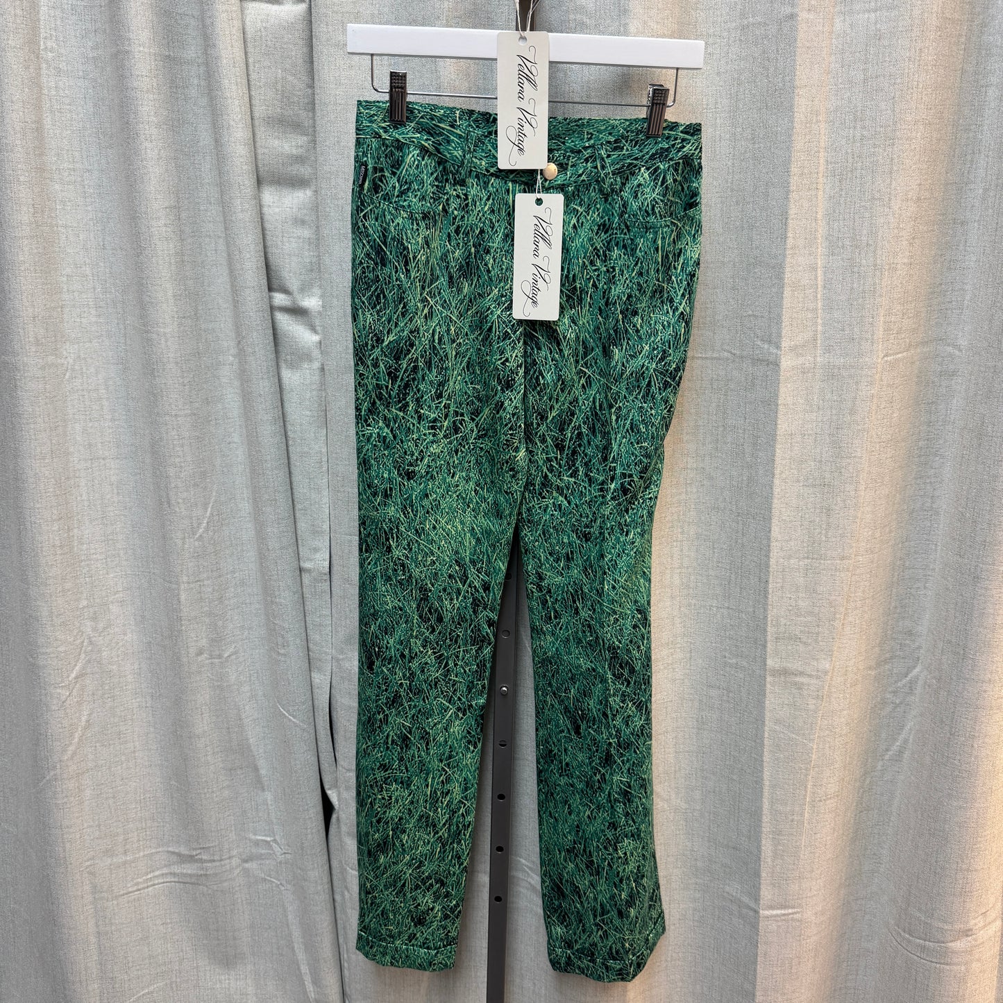 Moschino Grass Print Pants