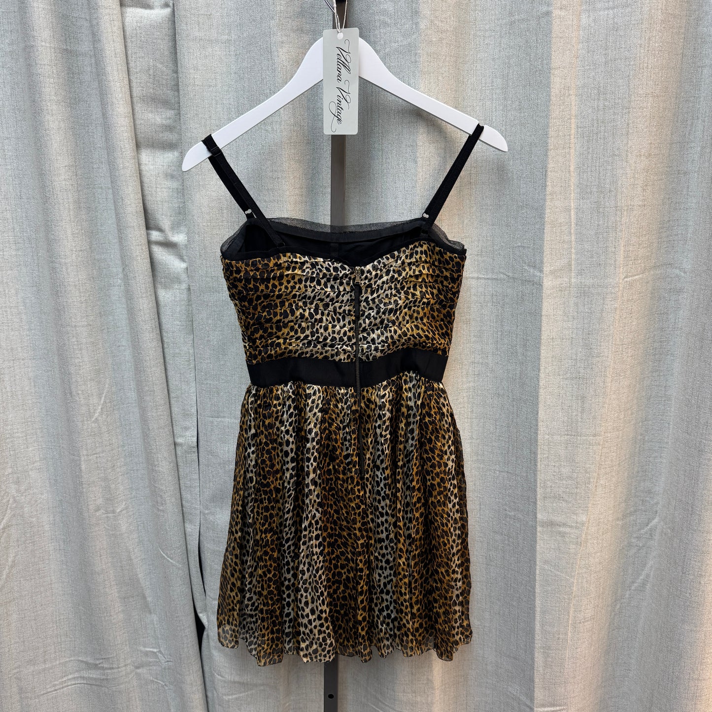 D&G Cheetah Print Silk Dress