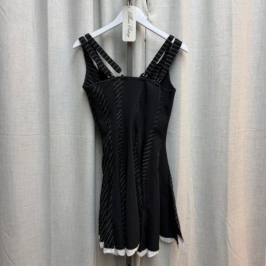 Black and White Mini Dress