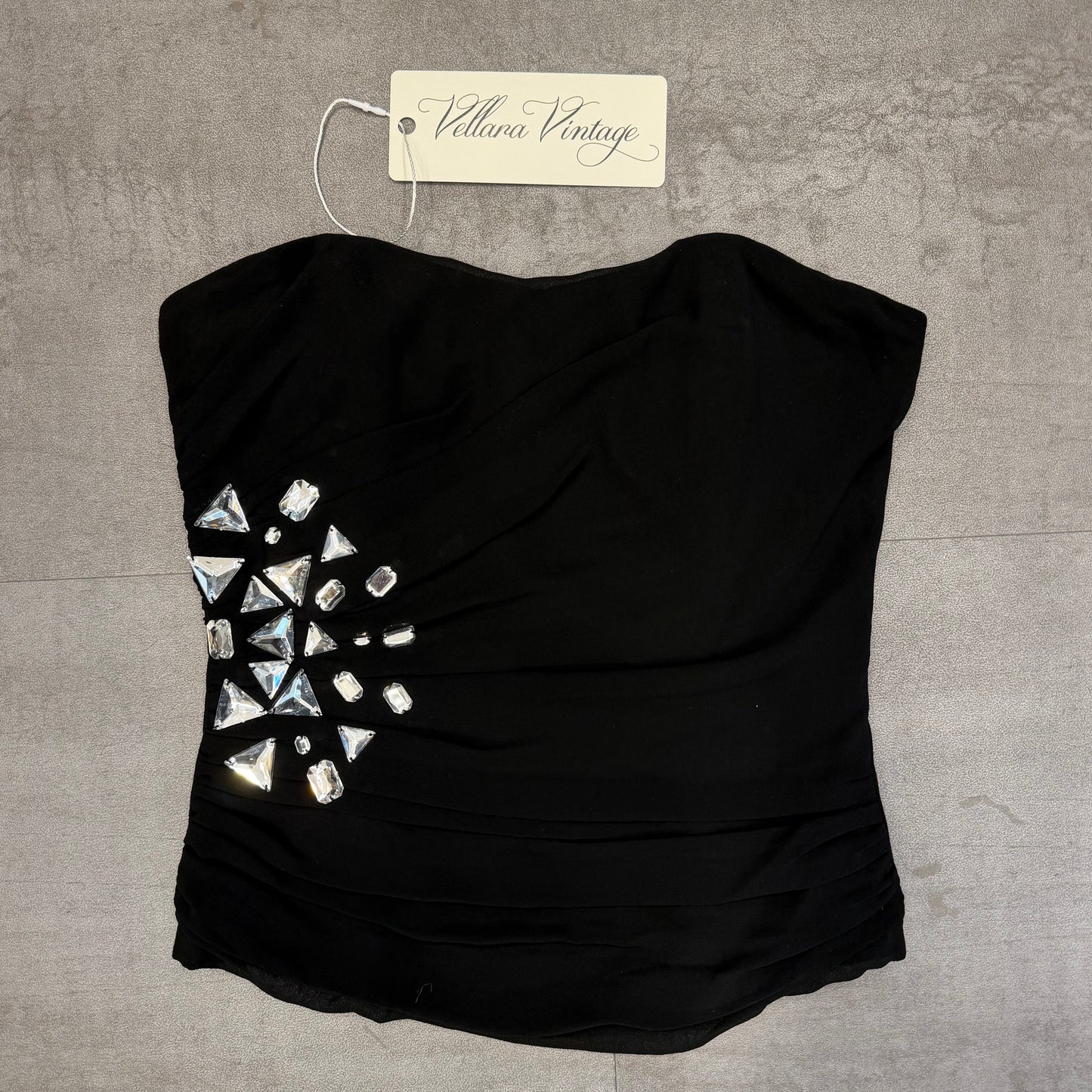 Y2K Strapless Corset Top