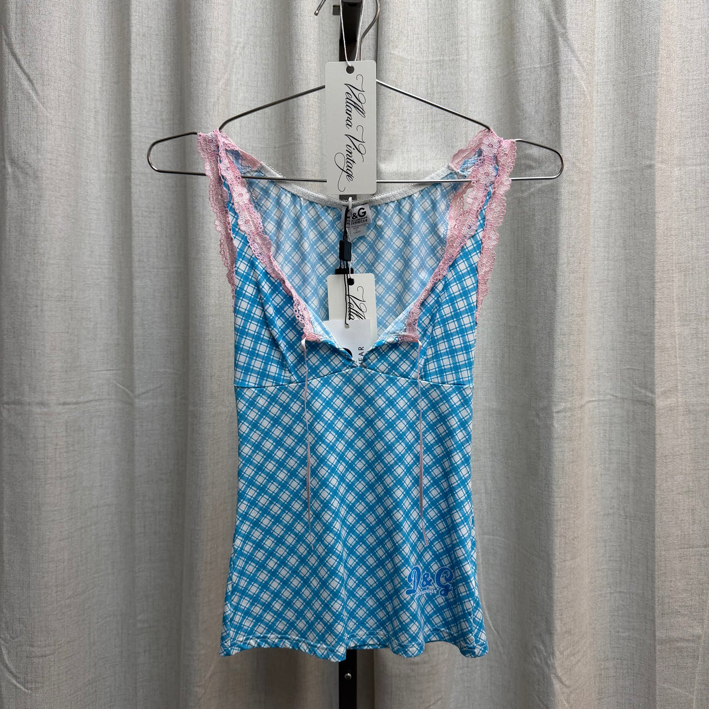 D&G Underwear Blue Tank
