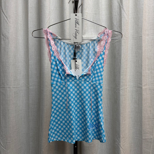 D&G Underwear Blue Tank
