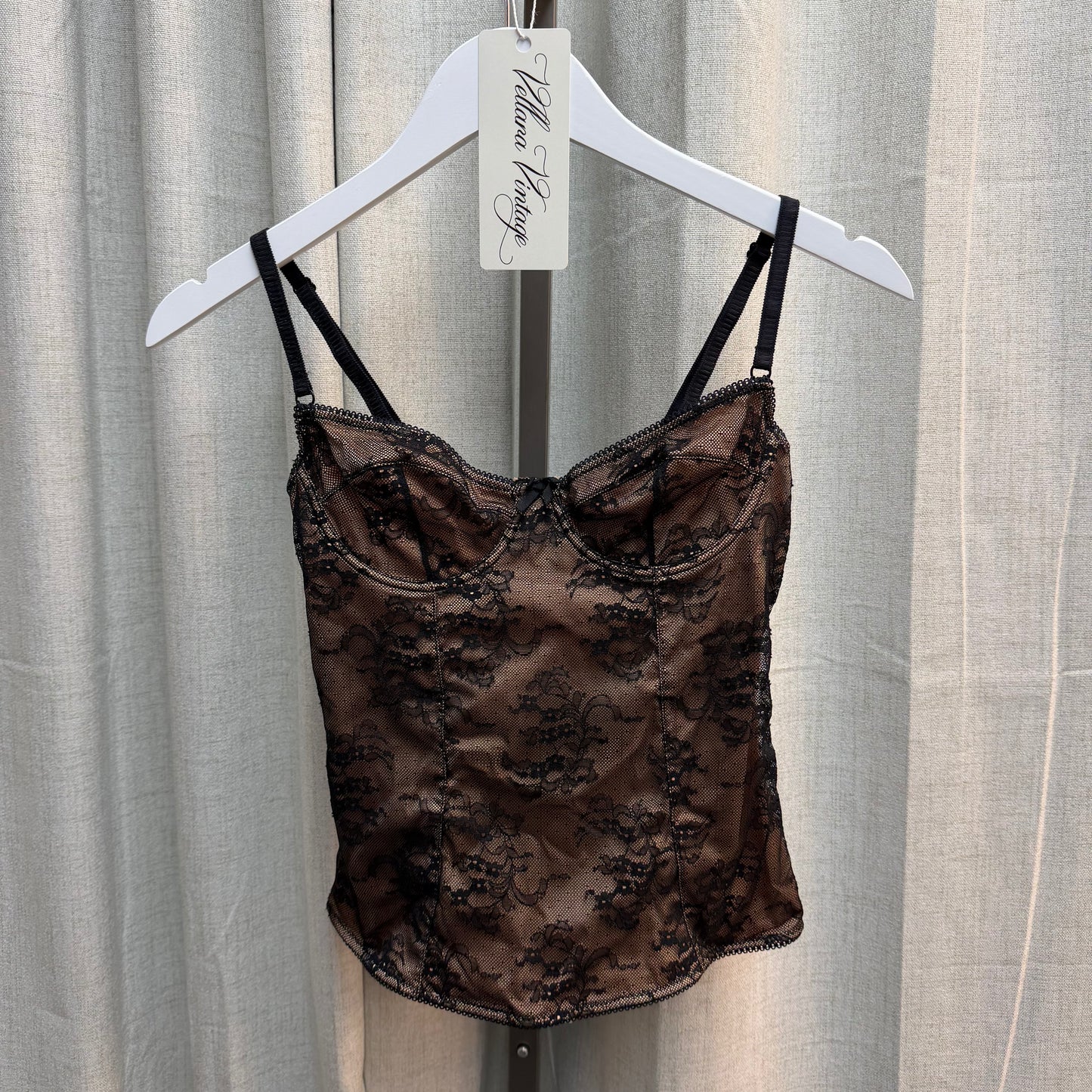 D&G Underwear Lace Bustier Top