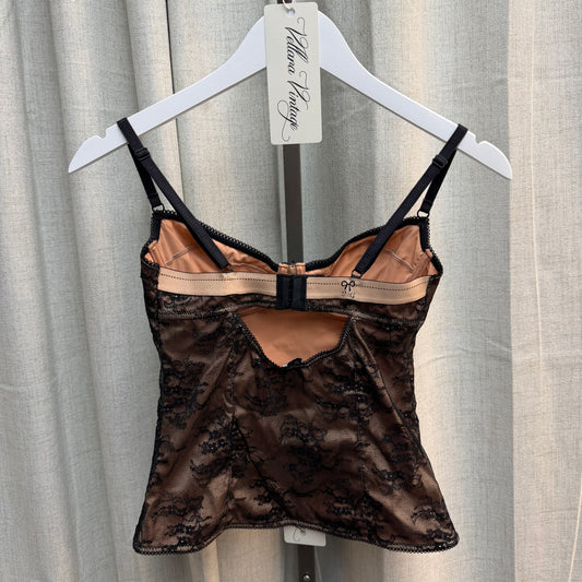 D&G Underwear Lace Bustier Top