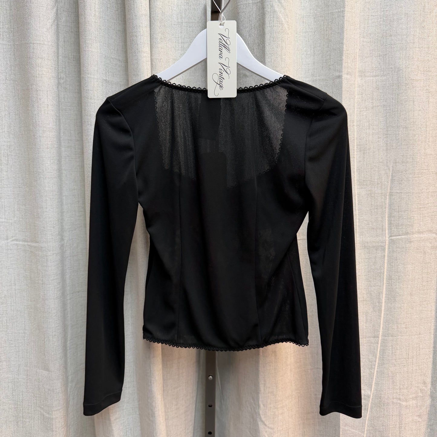 D&G Long Sleeve Bustier Top
