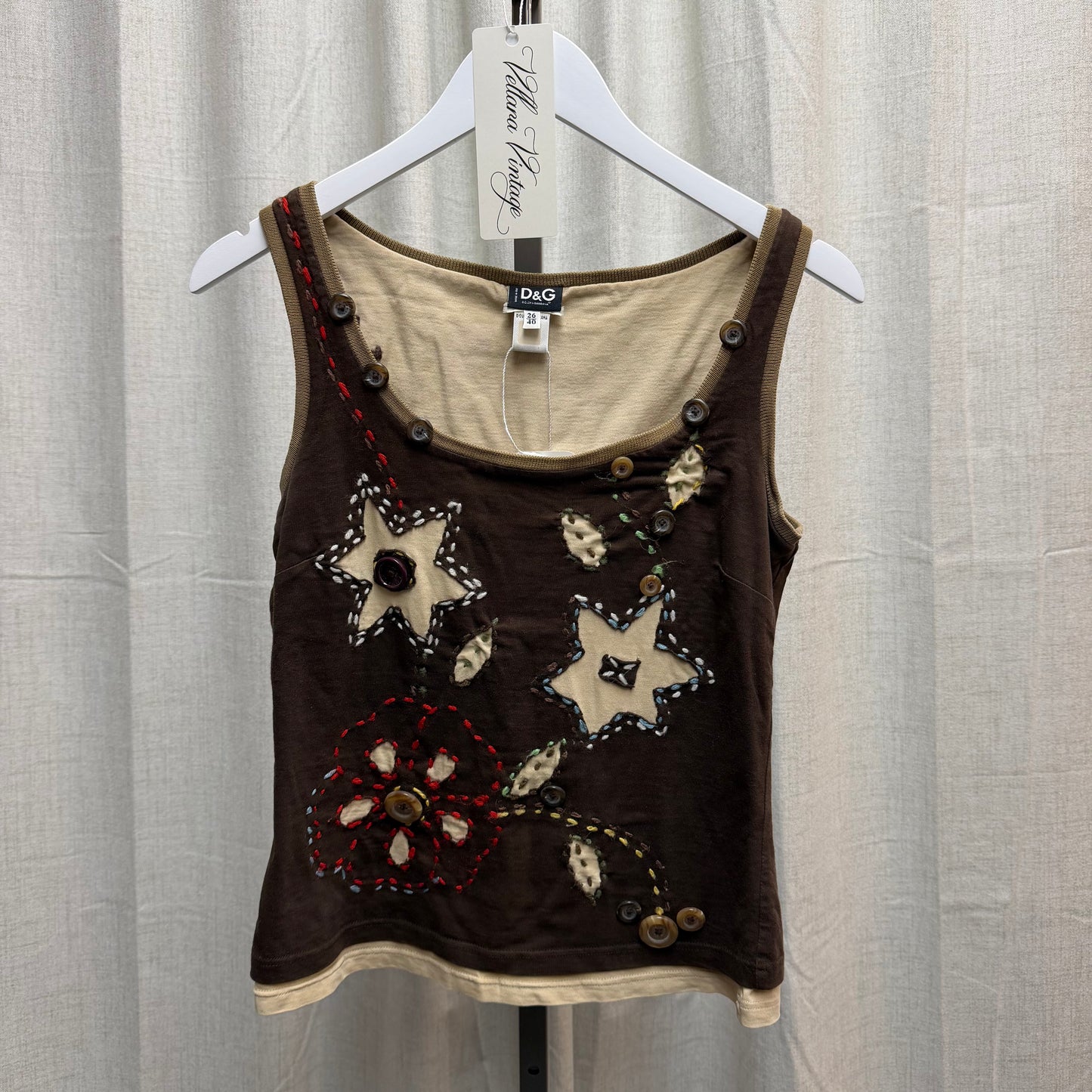 D&G "Always Check The Label" Top F/W 2002