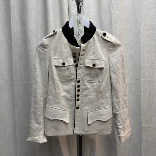 Linen Button Down Jacket