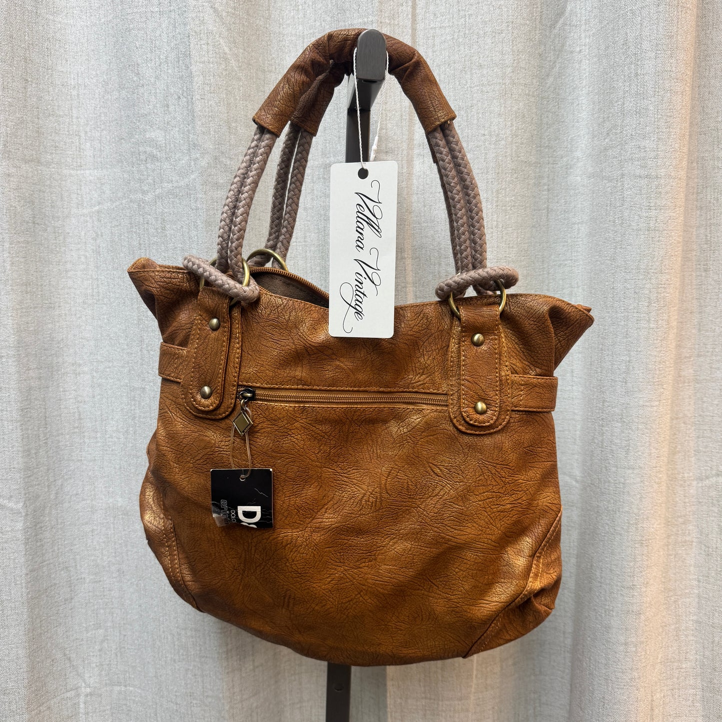 D&G Metallic Copper Hobo Bag