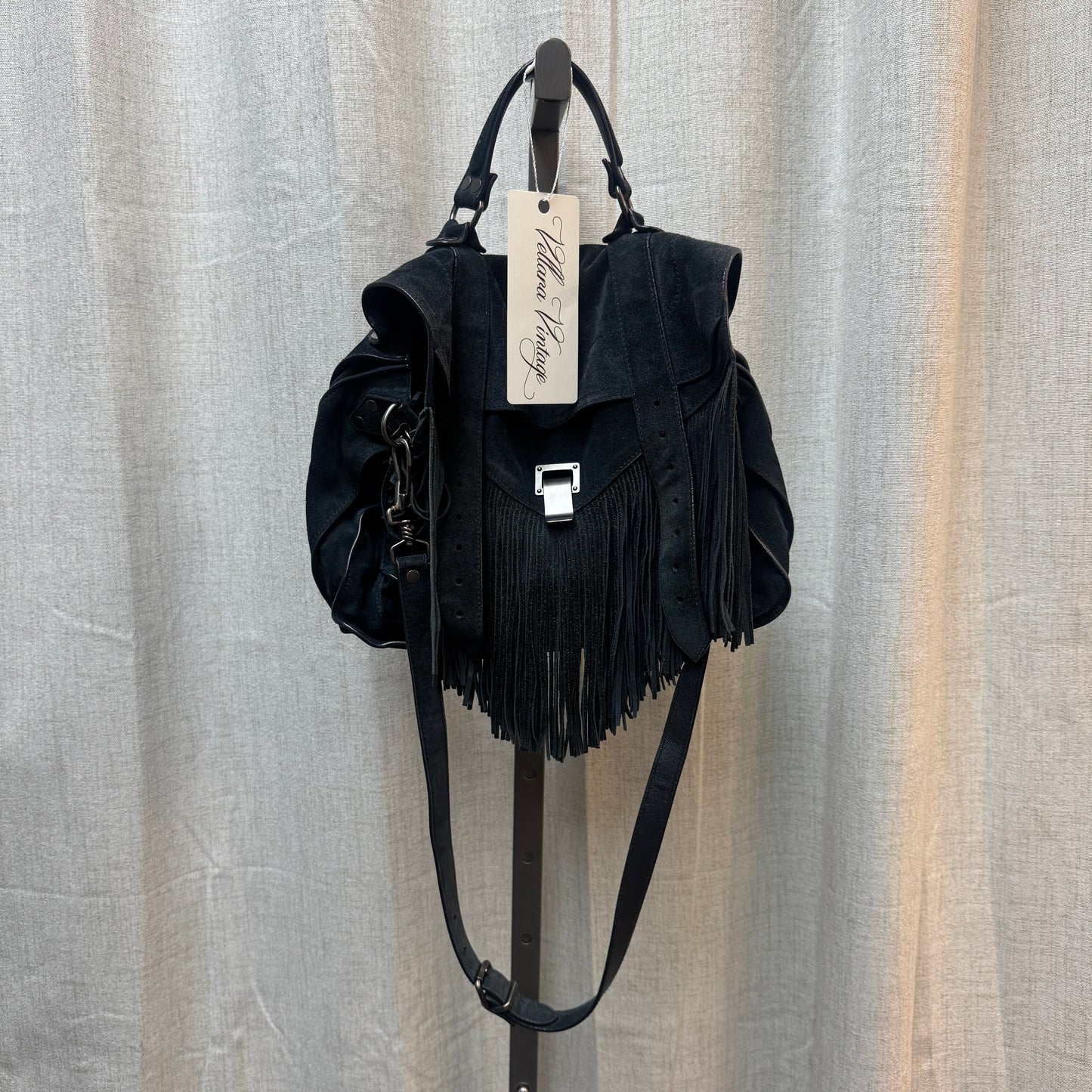 Proenza Schouler Ps1 Suede Fringe Bag