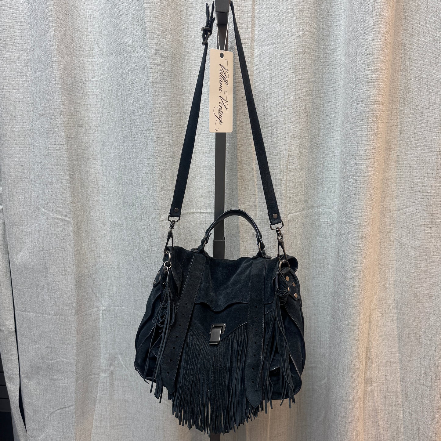 Proenza Schouler Ps1 Suede Fringe Bag