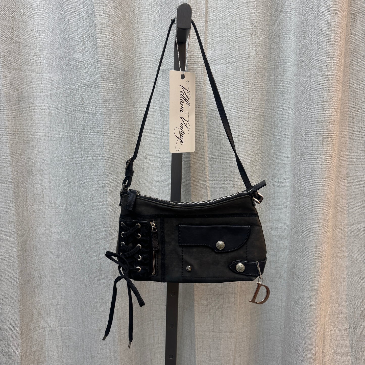 Christian Dior 2004 Lace-Up Bag
