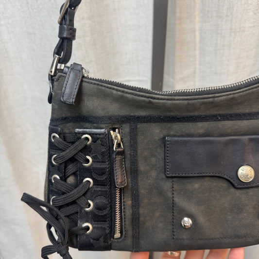 Christian Dior 2004 Lace-Up Bag