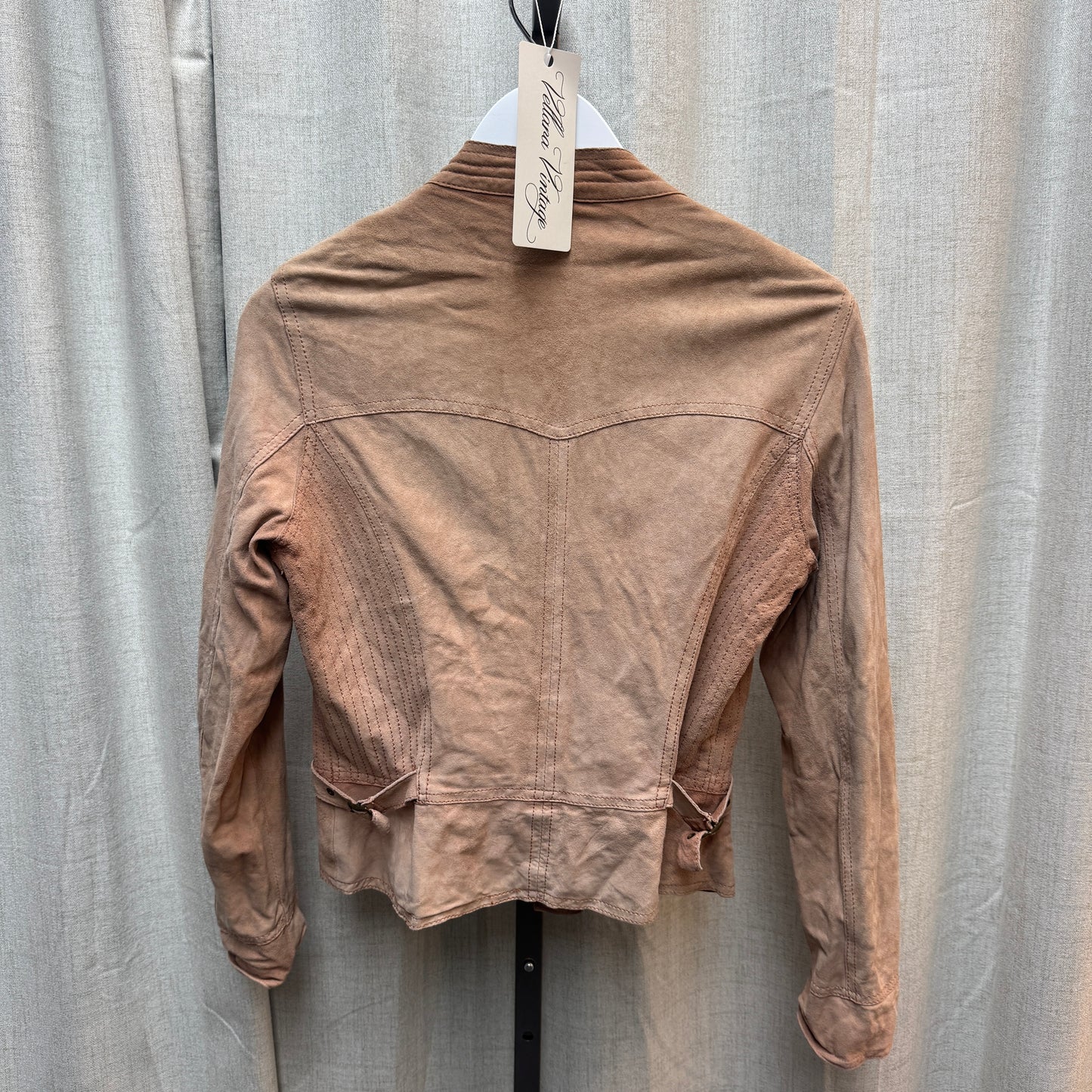 D&G Pink Suede Moto Jacket