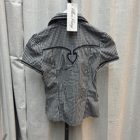 Moschino Jeans Western-Style Gingham Button-up